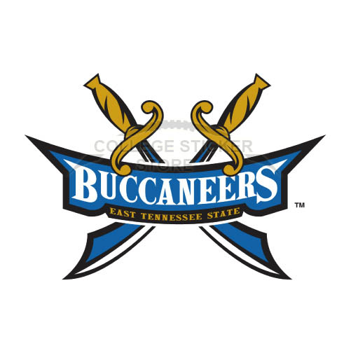 Design ETSU Buccaneers Iron-on Transfers (Wall Stickers)NO.4350